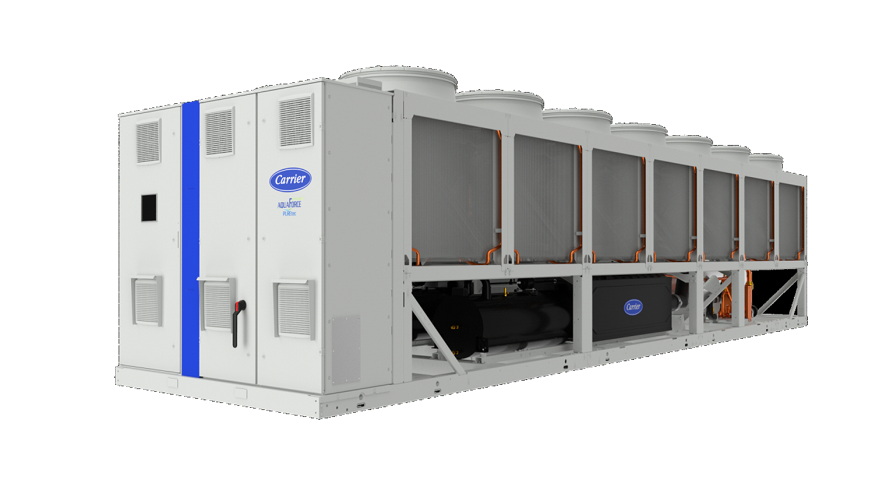 Carrier Launches HFO R-1234ze Chillers for Industrial Process Applications