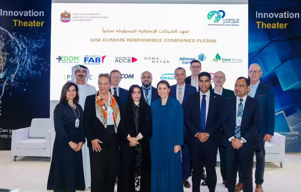 Johnson Controls Signs the Ministry of Climate Change and Environment’s UAE Climate-Responsible Companies Pledge