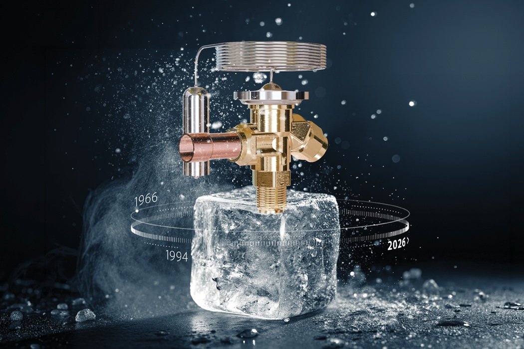 Danfoss celebra 60 años de la válvula de expansión T2
