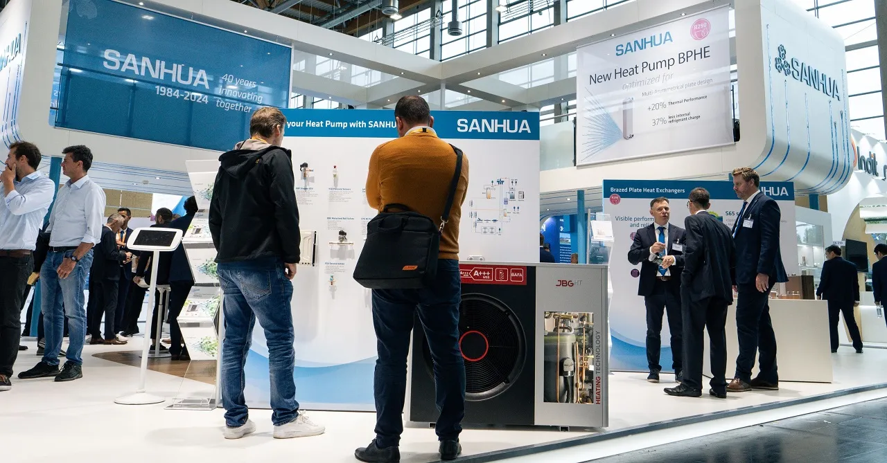 Sanhua Showcases Innovative Eco-Friendly Technologies at Chillventa