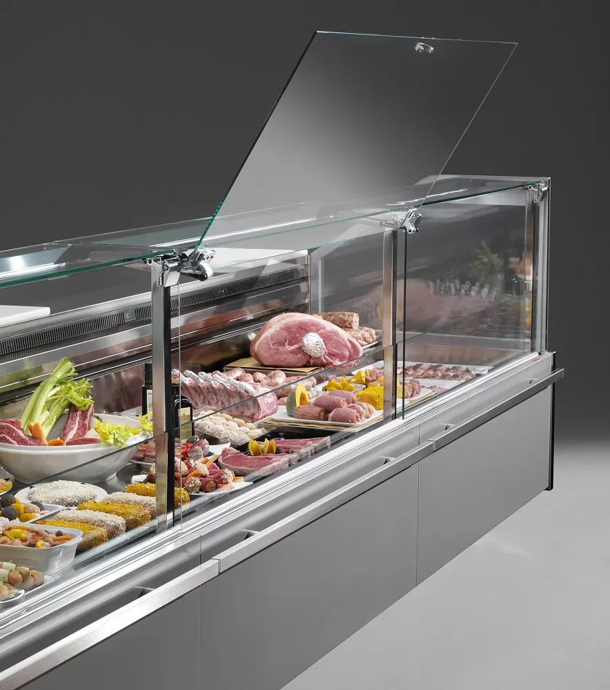 Arneg presented refrigerated counter ARLES SMART AIR