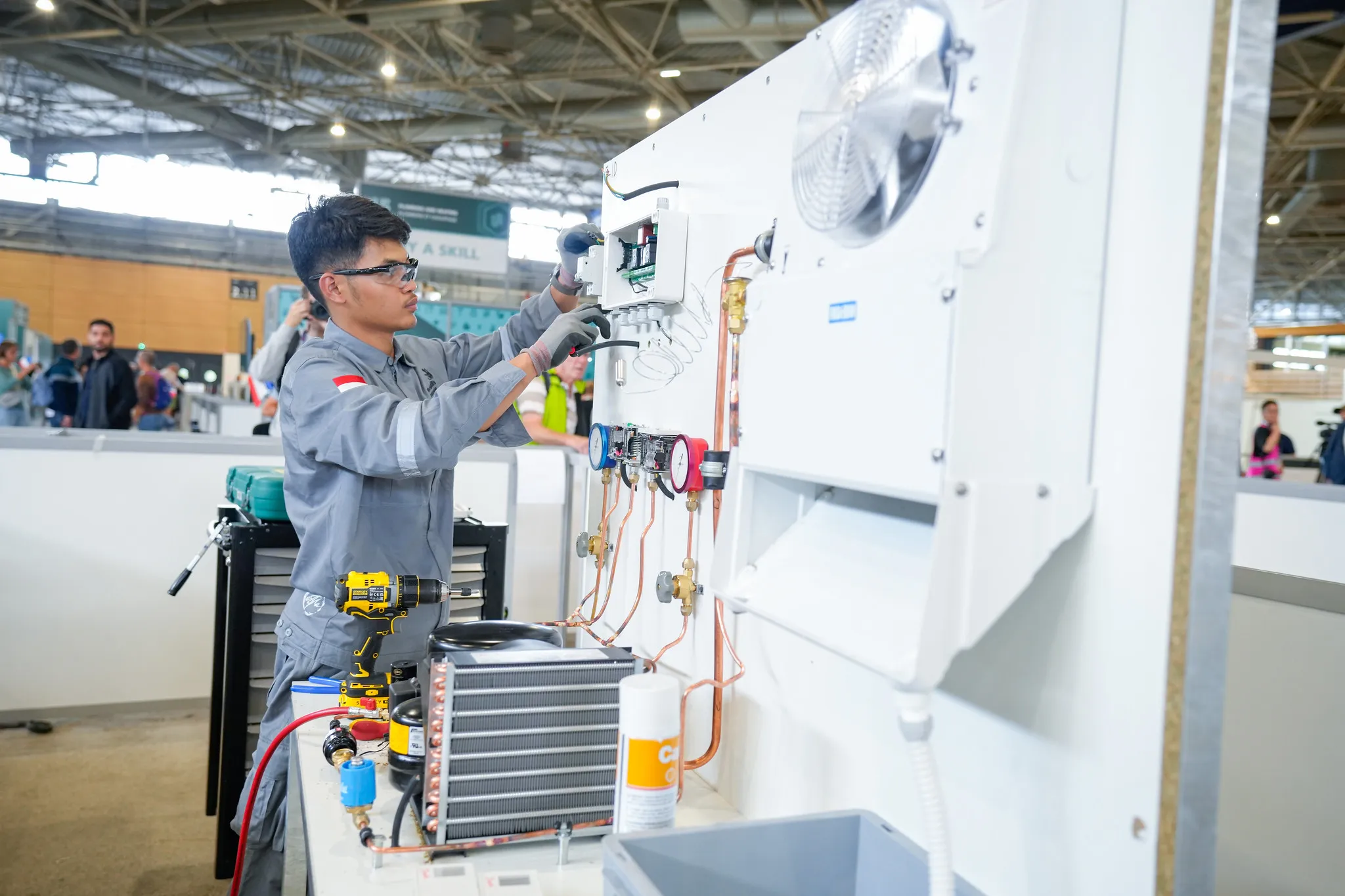 Results of the Refrigeration and Air Conditioning Skill Competition at WorldSkills Lyon 2024