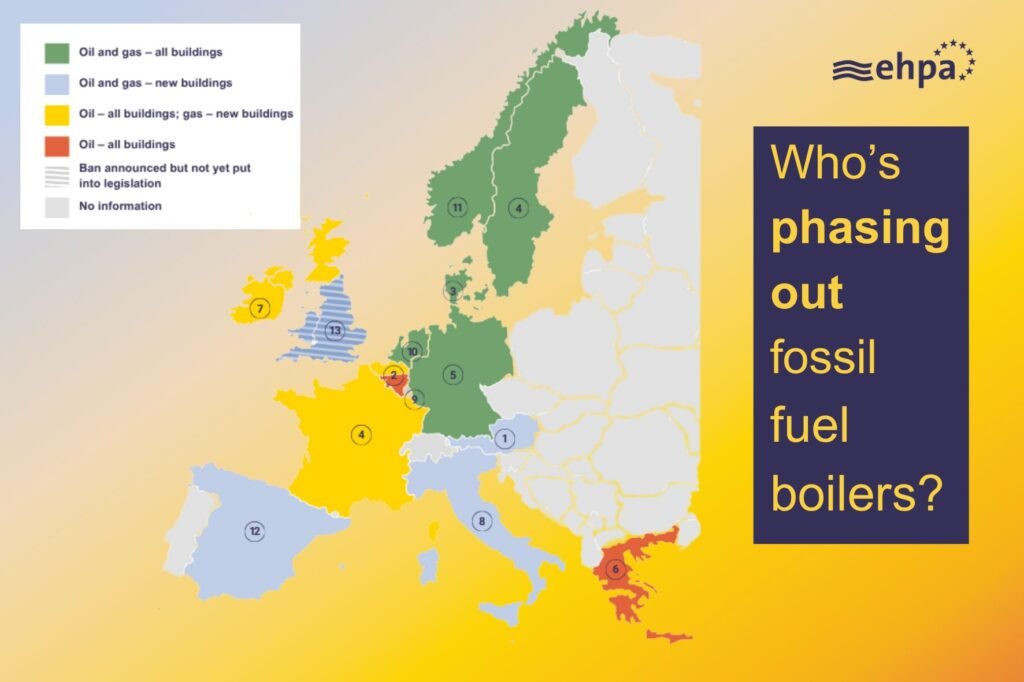 EU moves toward 2040 fossil fuel boiler phase-out as national bans expand