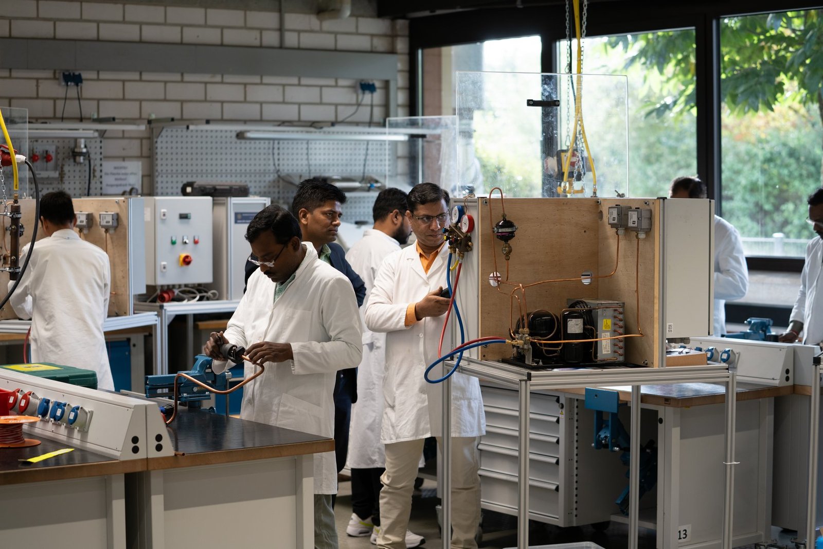 Indian RAC instructors complete natural refrigerants training in Germany