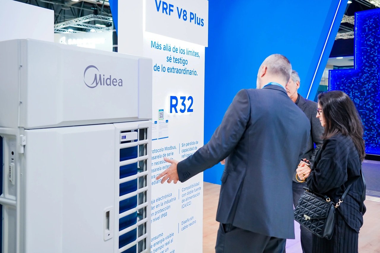 Midea showcases new HVAC products at C&R 2025