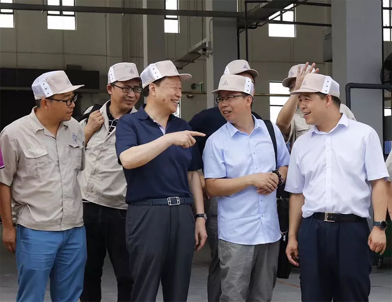Mr. Zhang Daocai inspects Sanhua Vietnam plant