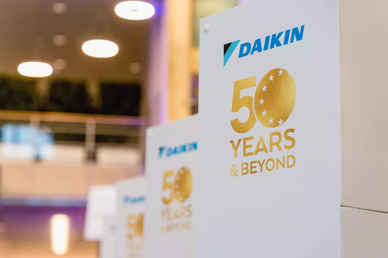 Daikin celebrates 50 years of innovation in Europe, the Middle East and Africa