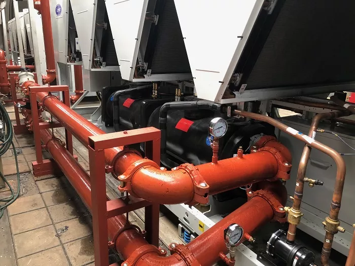 Royal Exchange Gets 1.17MW of High Efficiency Carrier Cooling in Chiller Refit