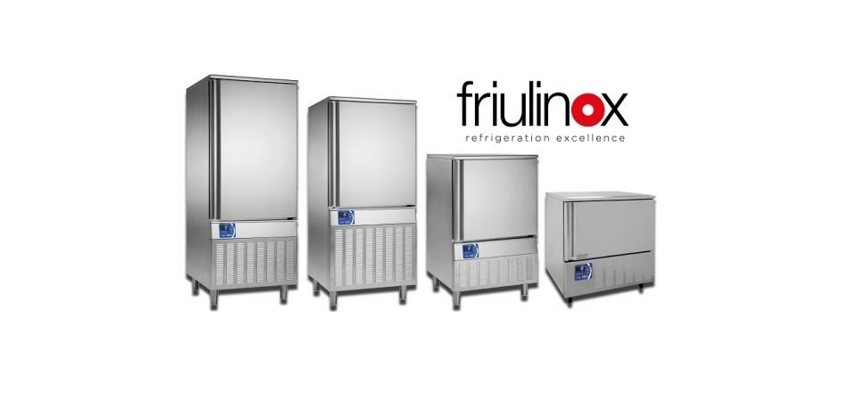 Range of compact blast chillers and freezers Friulinox now available
