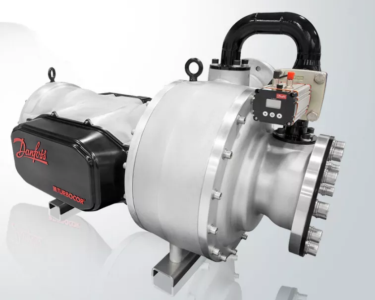 Danfoss presented new oil-free compressor 450-ton Turbocor VTX