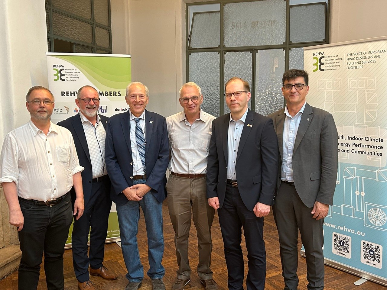 Livio Mazzarella elected as REHVA President, new board appointed