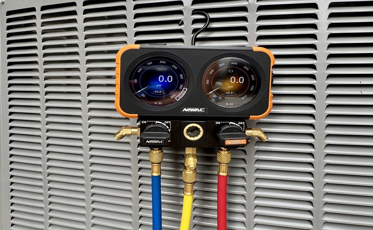 NAVAC Launches FLEX-X Manifold Gauge with HD Graphic Interface