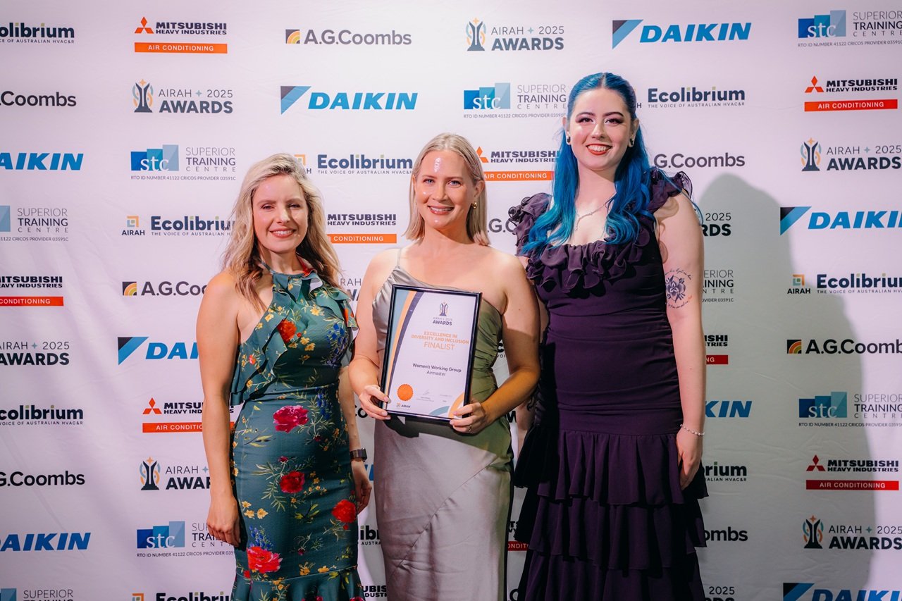 HVAC&R industry’s finest honoured at 2025 AIRAH National Awards