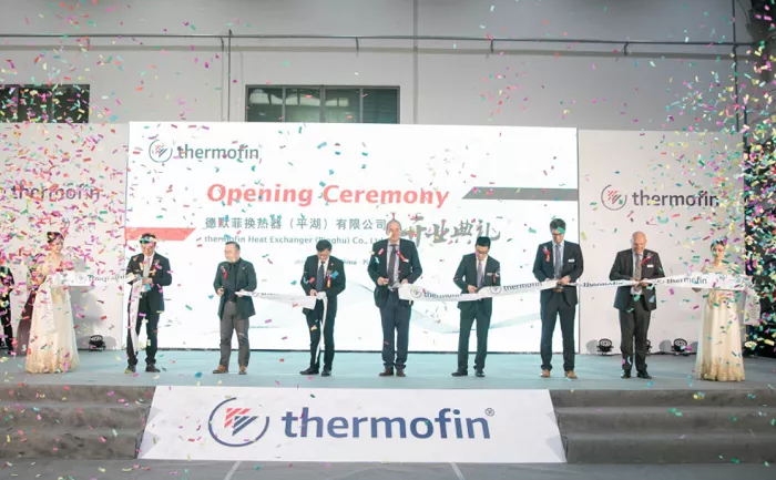 Thermofin has opened new factory in China