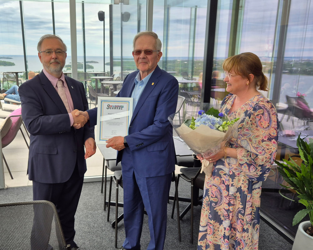 SCANVAC awards honorary membership to Professor Olli Seppänen