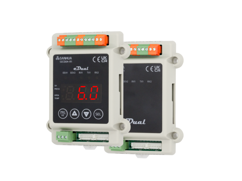 Sanhua launches dual electronic expansion valve controller SECD04