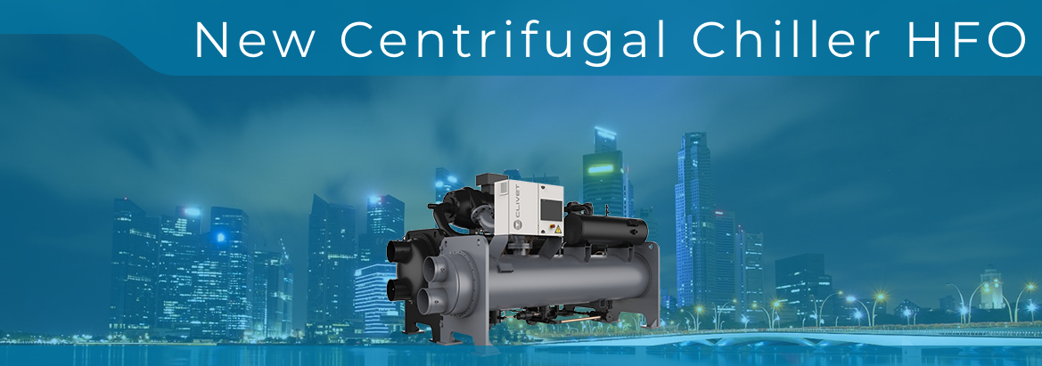 Clivet Presented New Centrifugal Chiller HFO