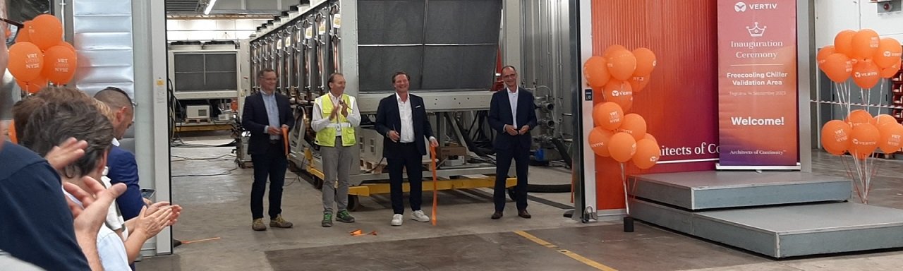 Vertiv Further Enhances Manufacturing Capacity for Chilled Water Solutions