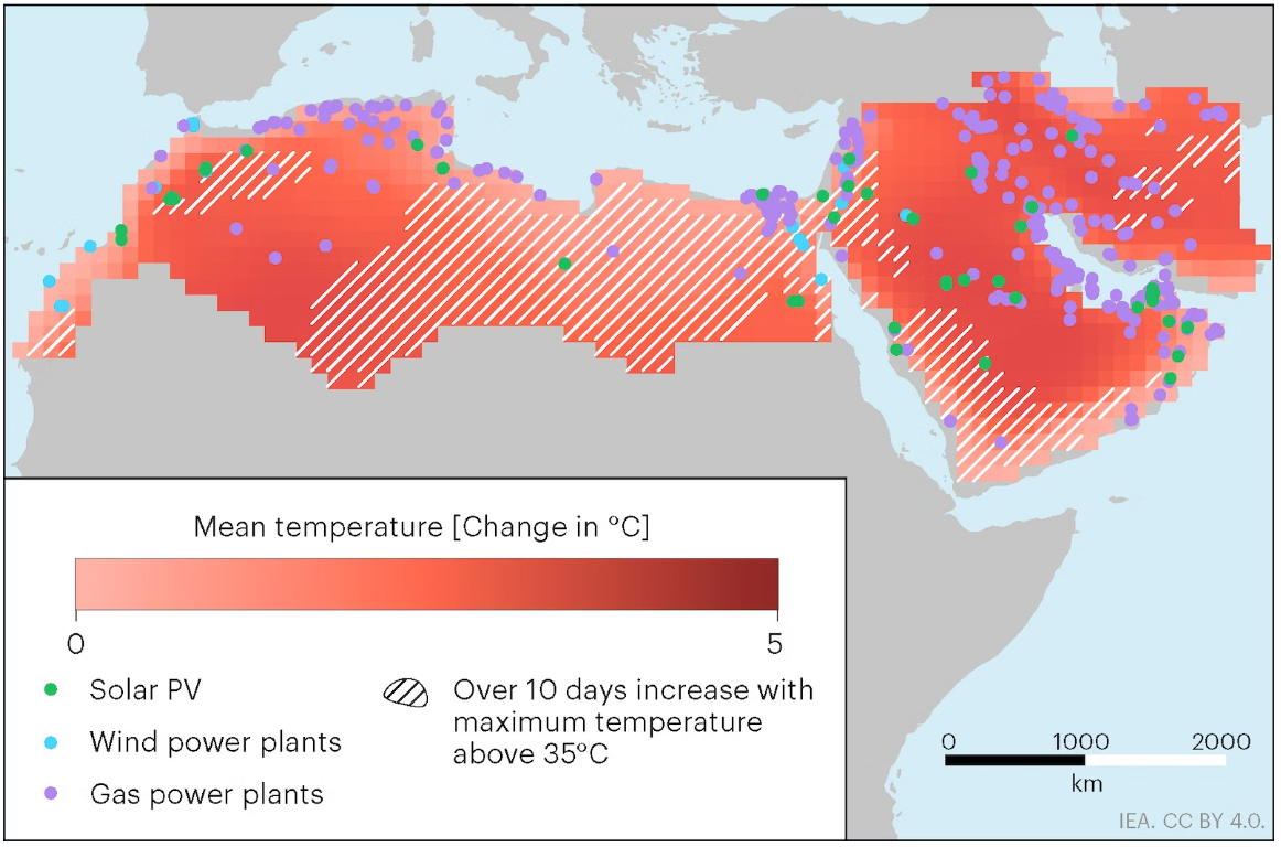 Climate resilience is key to energy transitions in the Middle East and North Africa