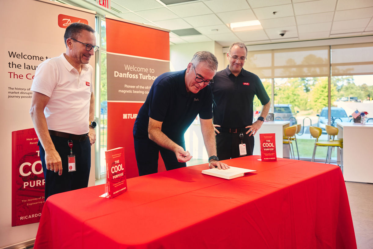 Danfoss launches book on Turbocor compressor history in Florida