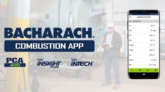 Bacharach Releases New Combustion Mobile App for iOS & Android