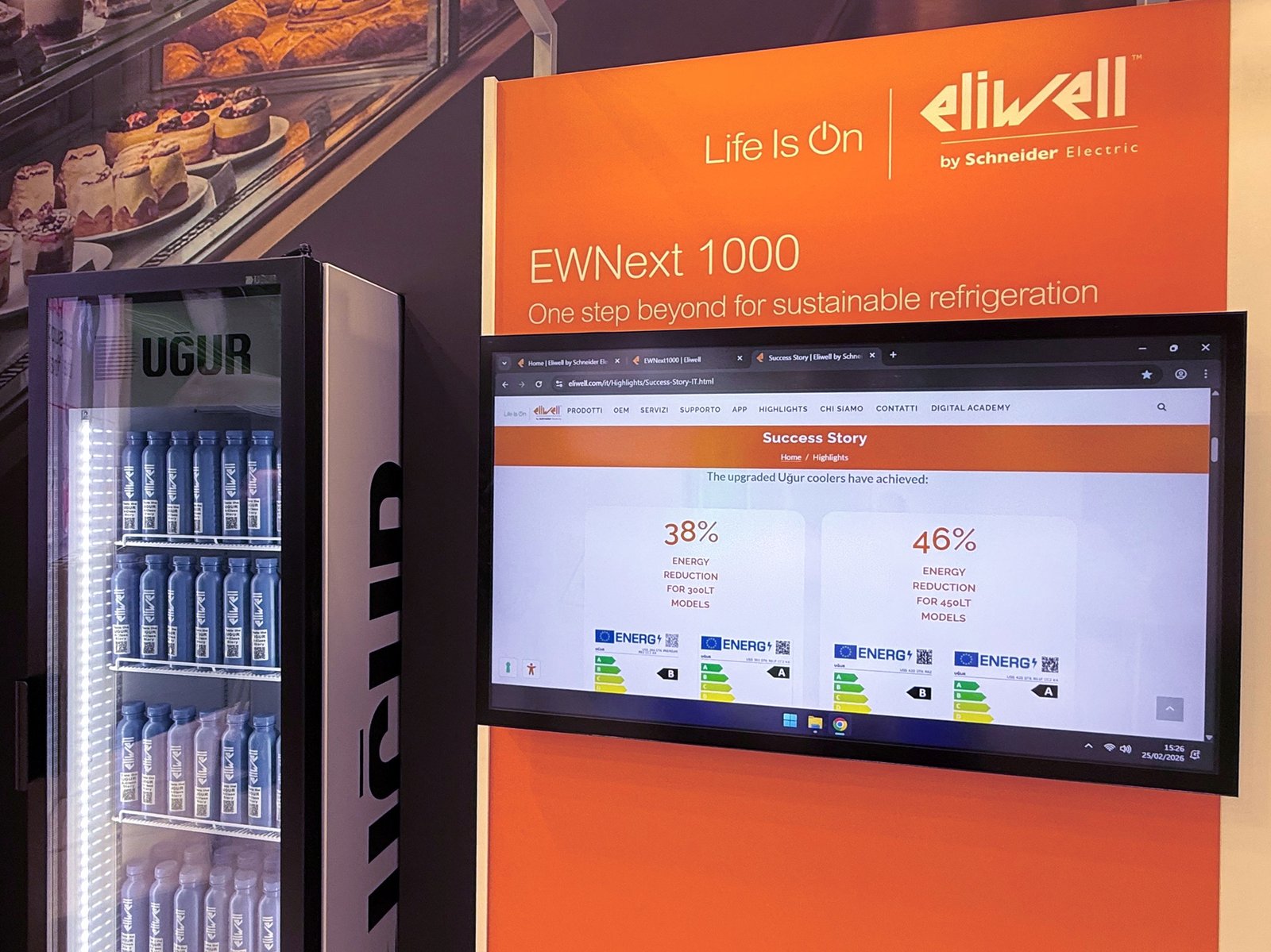 Uğur Beverage Coolers: Powered by Eliwell by Schneider Electric Technology, Ready for Class A Efficiency