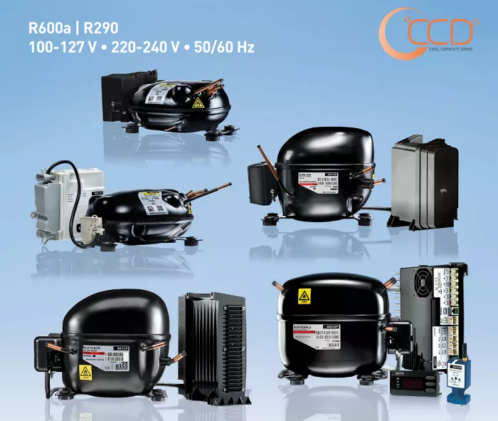 Secop Variable-Speed Drive Compressors for R600a and R290