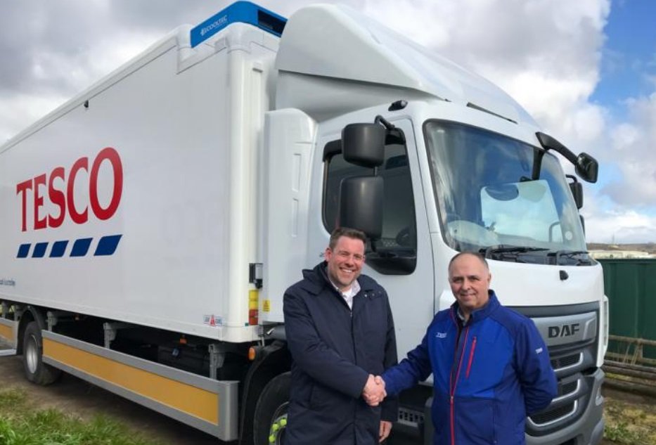 Tesco starts using lower impact ECOOLTEC refrigerated system