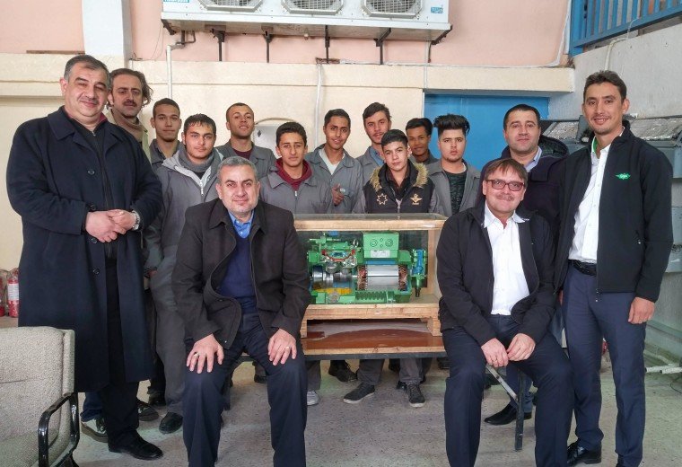 BITZER presented refrigeration compressors to College in Amman