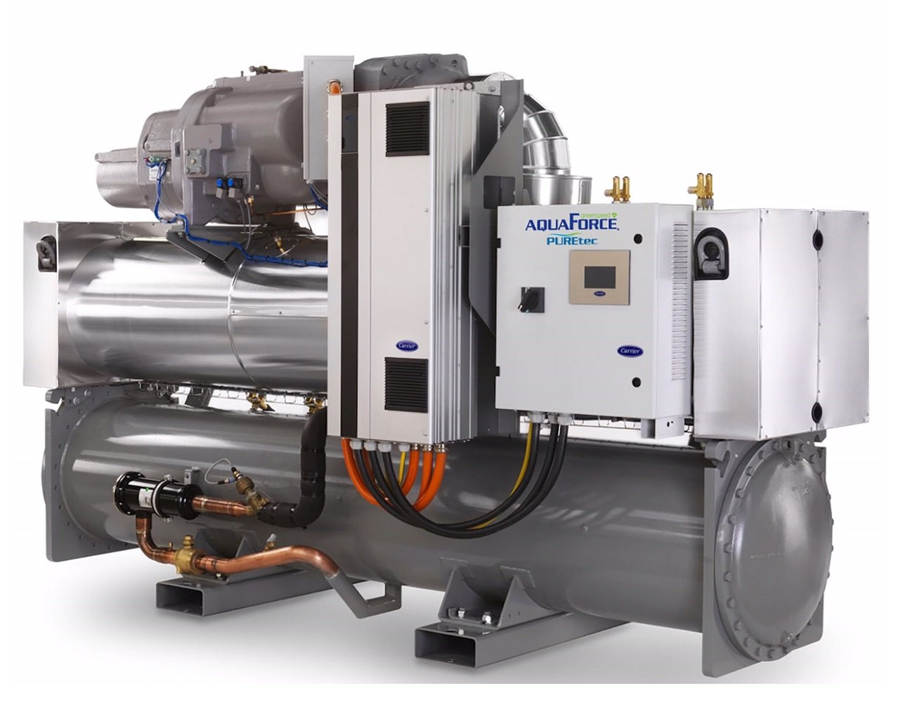 Art Gallery Installed of Carrier Chillers on R-515B