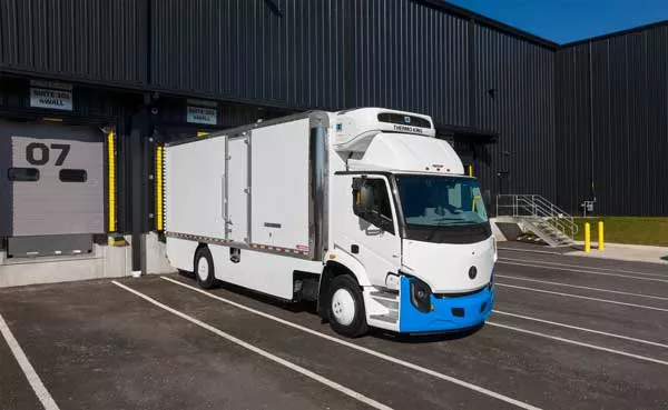 Morgan Truck Body has unveiled its electrified refrigerated concept truck