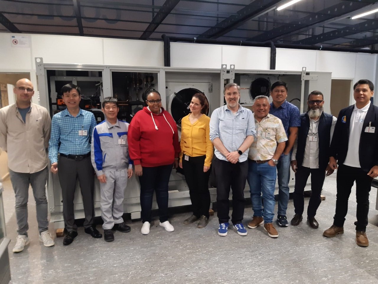 GIZ Proklima and Carrier organized CO2 training in Germany