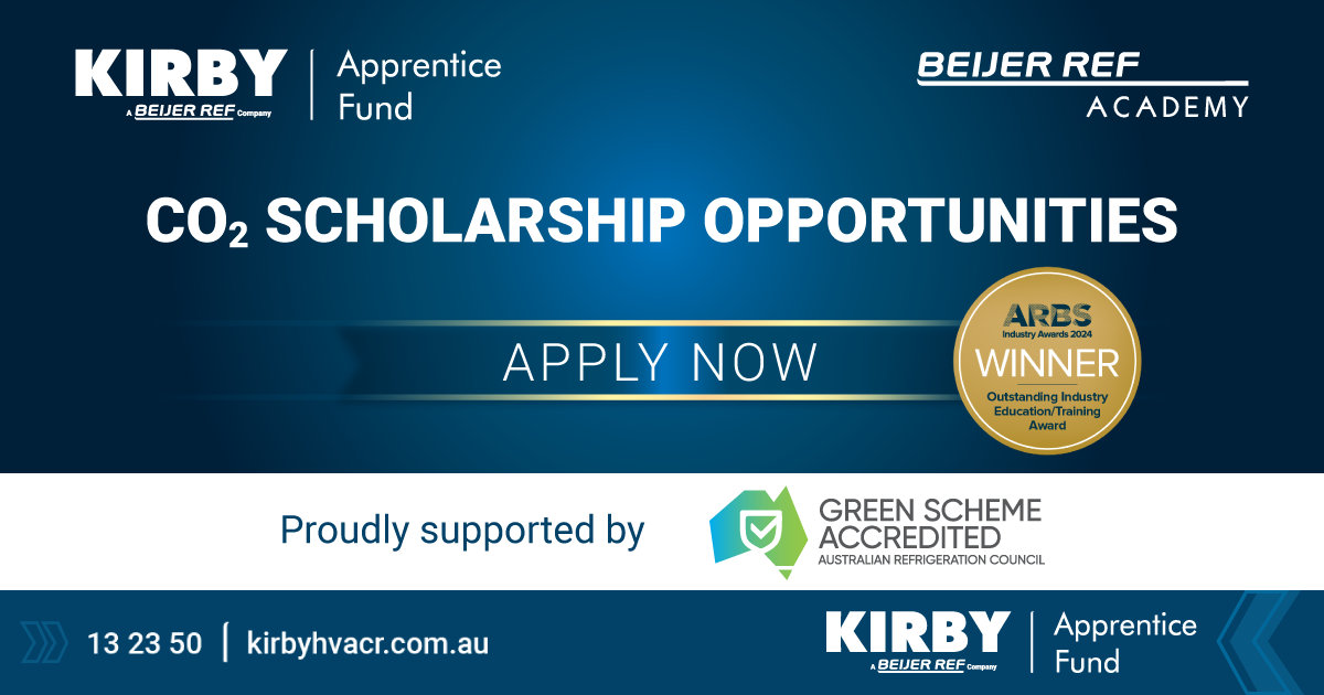 Kirby opens applications for 2026 CO₂ training scholarship in Australia