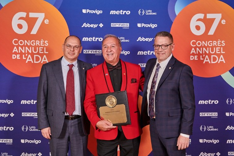 Réjean Lalumière, President of Arneg Canada Recognised by the ADA