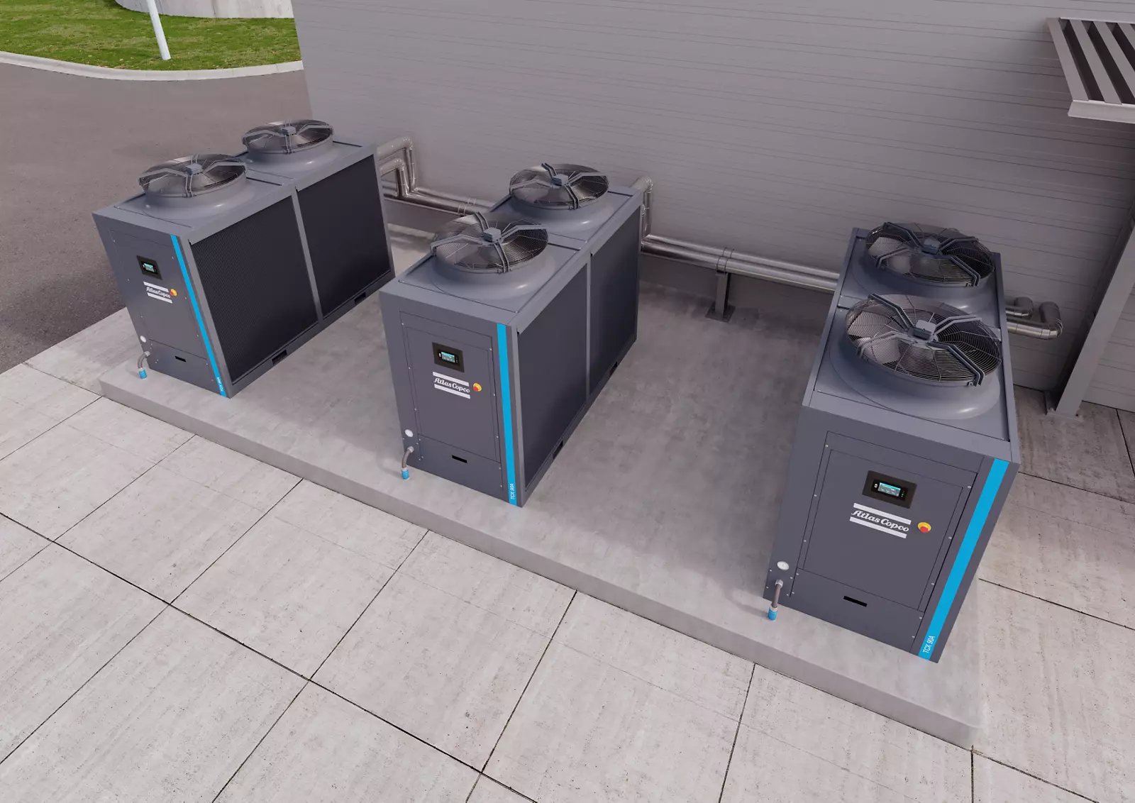 Atlas Copco introduces upgraded TCX chillers with R32 refrigerant in the UK