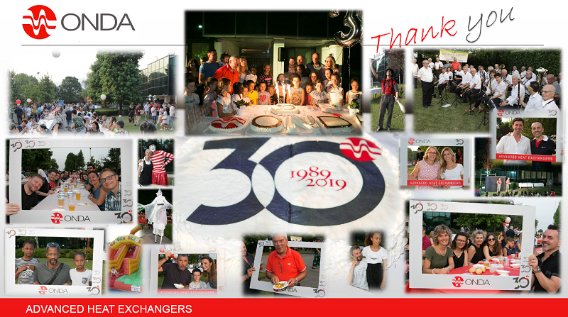 30th Anniversary of Onda S.p.A.
