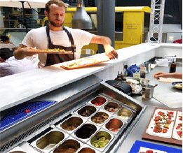 New catering concept relies on ‘brilliant’ Williams Onyx prep counter