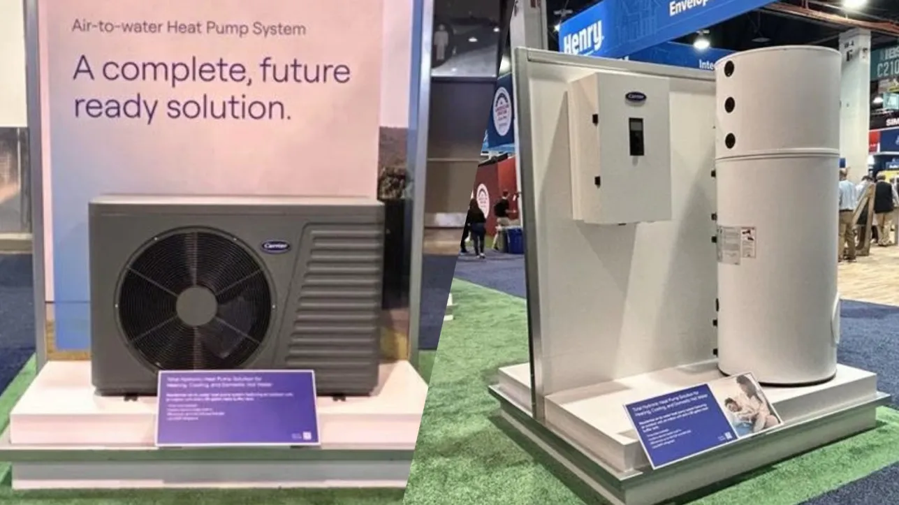 Carrier Introduces Domestic Hot Water Air-to-Water Heat Pump