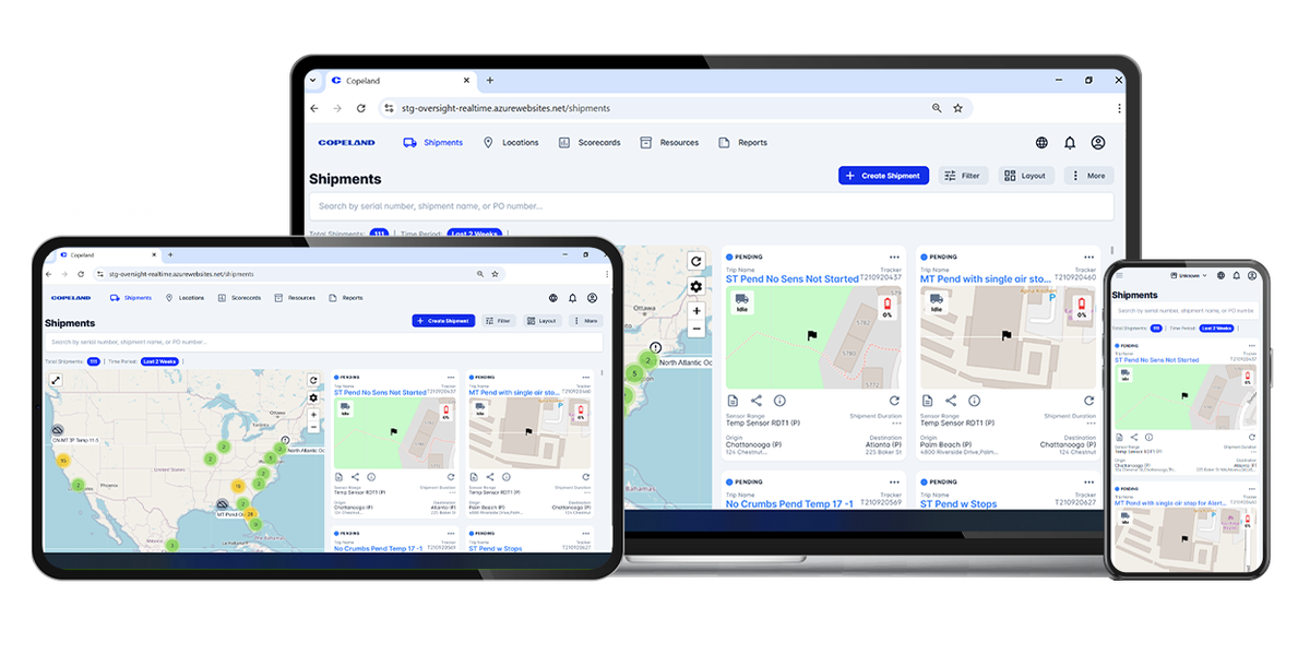 Copeland links Oversight360 to Blue Yonder for cold chain visibility