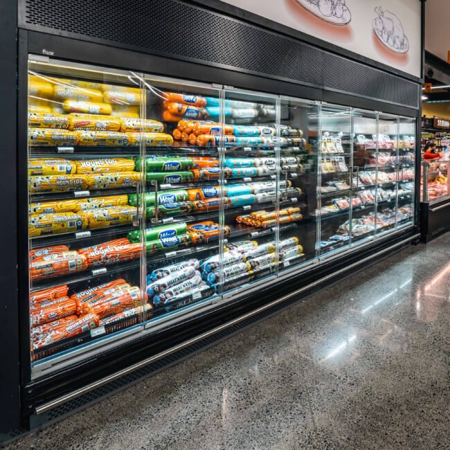 Freor equipped the supermarket in Auckland, New Zealand