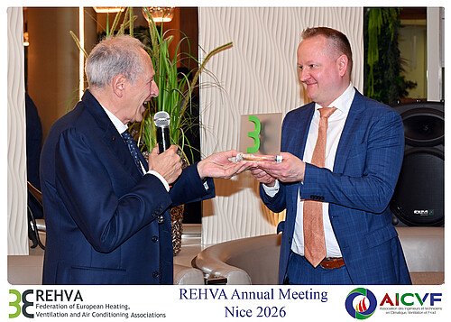 REHVA presents 2026 awards in France