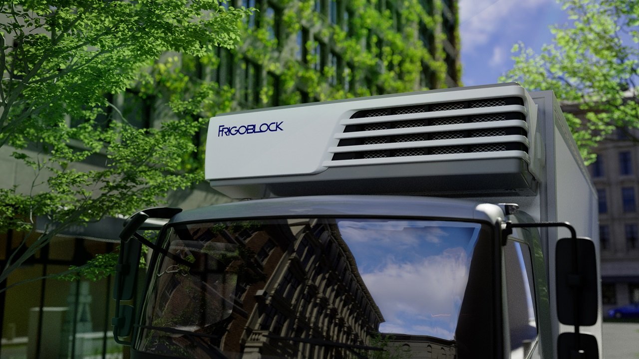 Frigoblock Introduces the FK2 Refrigeration Unit for Electric Transport Cooling