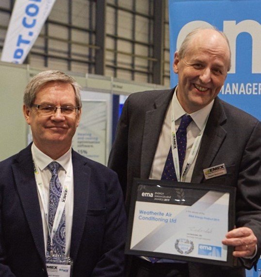 Weatherite Air Conditioning Ltd is celebrating after winning the “EMA Energy Product of the Year 2019”