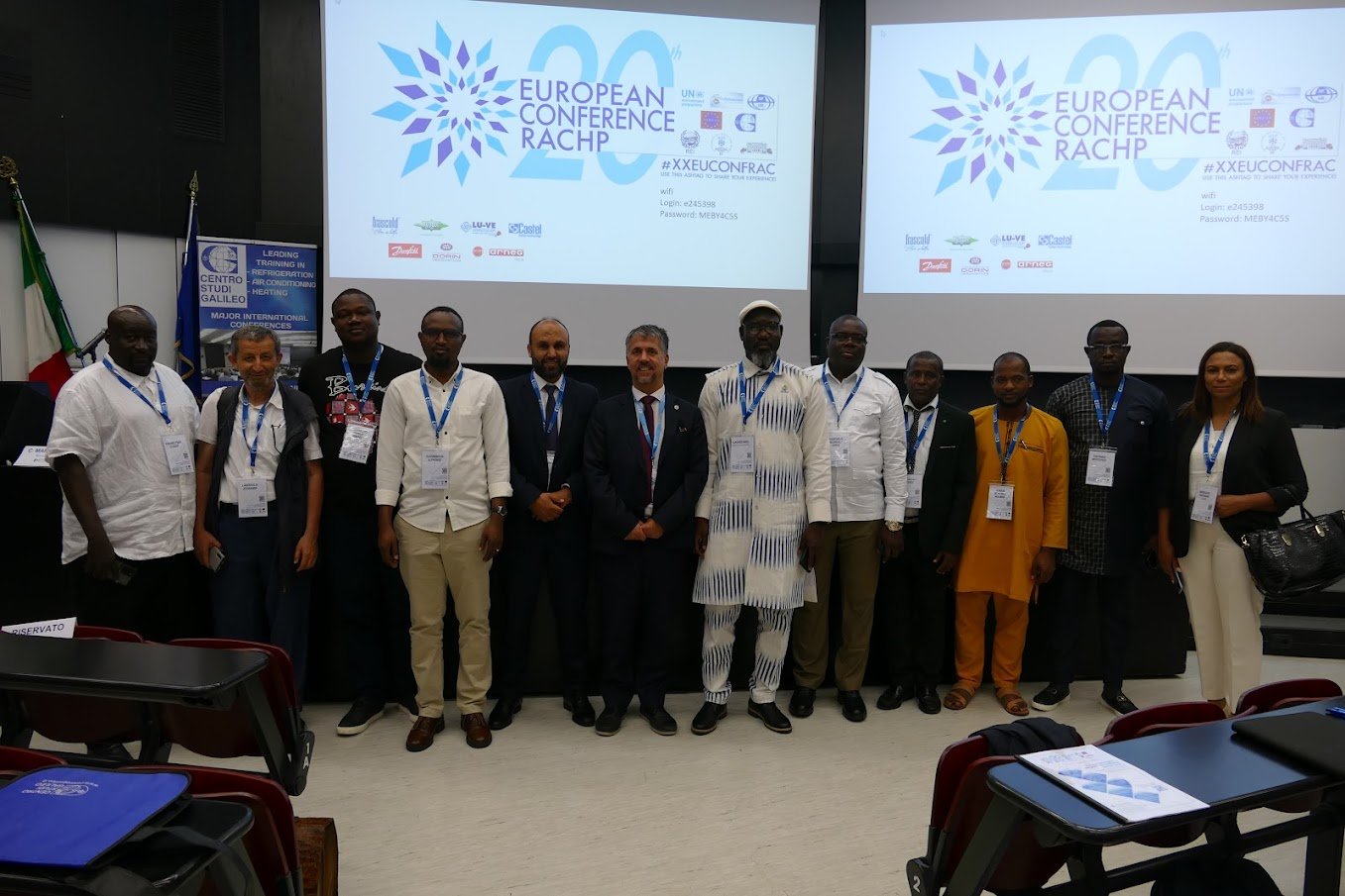 An extraordinary success for the 20th European Conference on RACHP Technologies