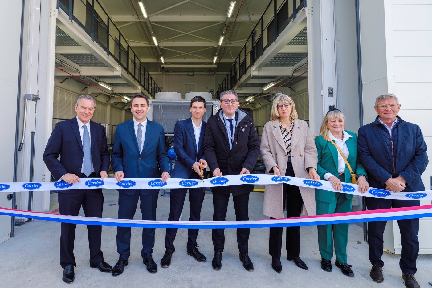 Carrier inaugura un laboratorio de pruebas de HVAC y centros de datos en Montluel por 12 millones de euros