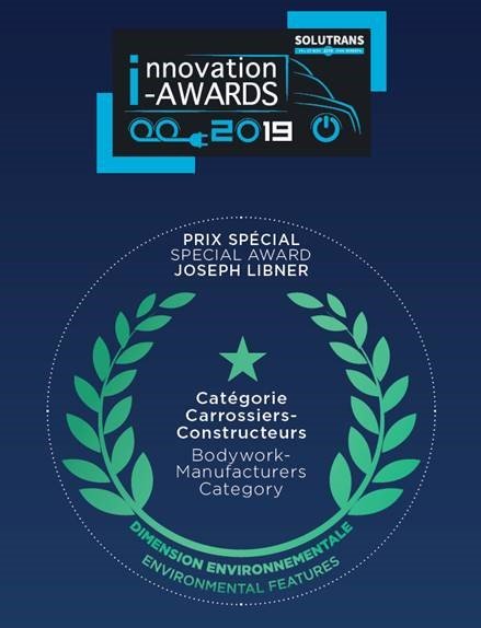 Chereau Wins A Prize From The I-nnovation Awards At Solutrans 