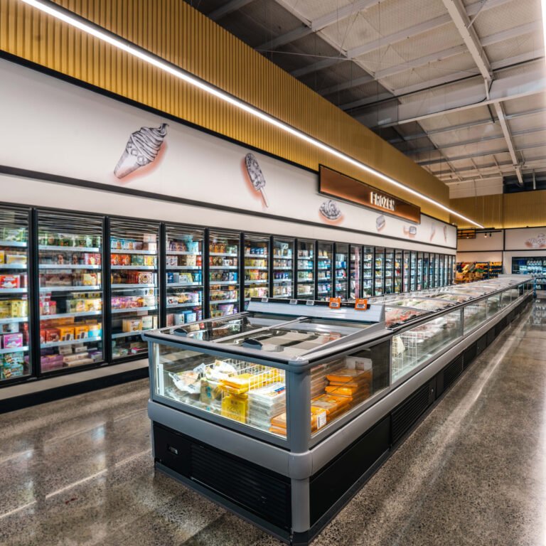 Freor equipped the supermarket in Auckland, New Zealand
