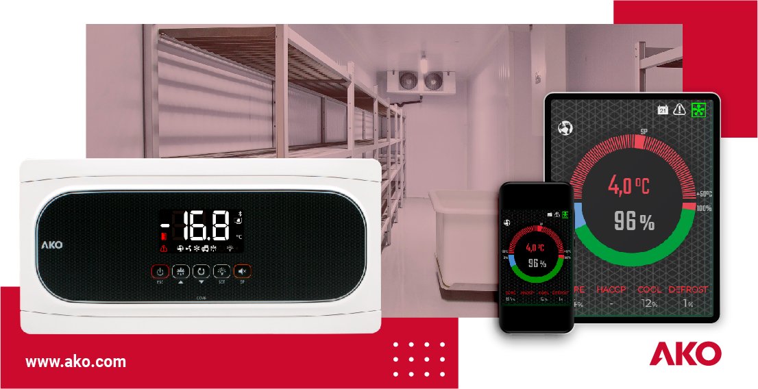 AKO Advanced controller for optimizing Cold Rooms