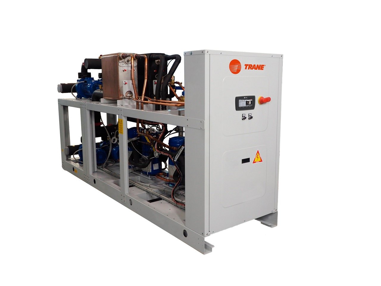 Trane updates water-cooled spiral chillers Flex2O