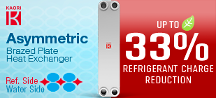 KAORI has launched a new Asymmetric Brazed Plate Heat Exchanger B110
